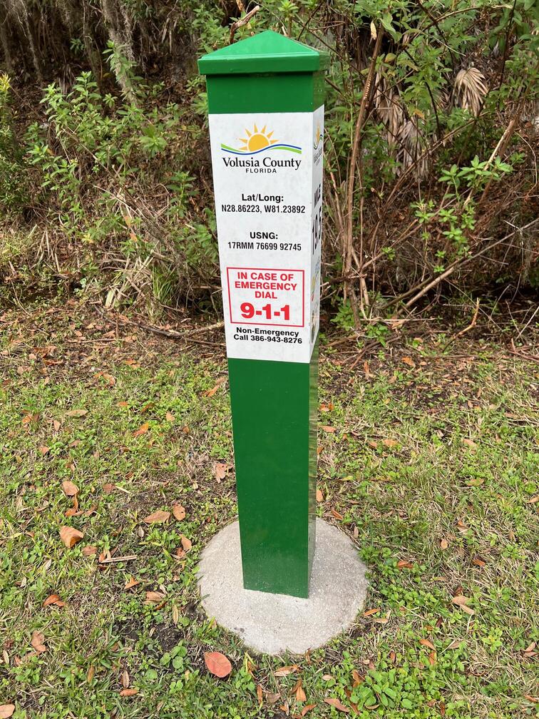 trail marker