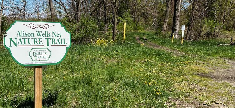 sign at trailhead