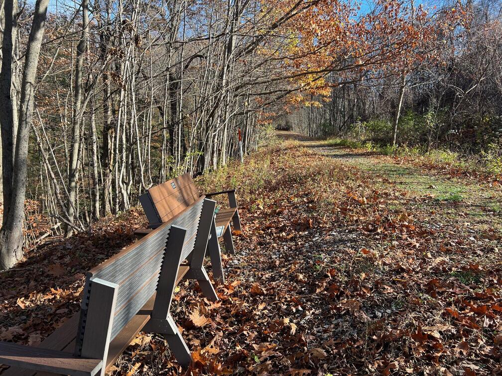 park benches