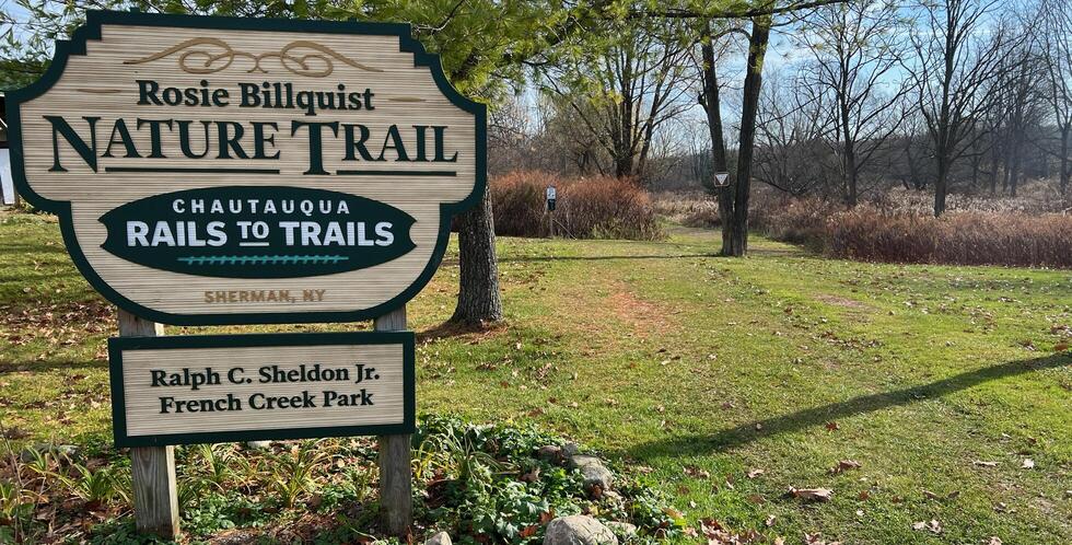 sign at trailhead