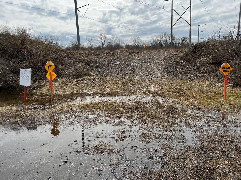 snowmobile trail