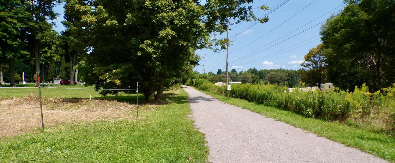 Corry trailhead